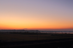 夕暮れライン