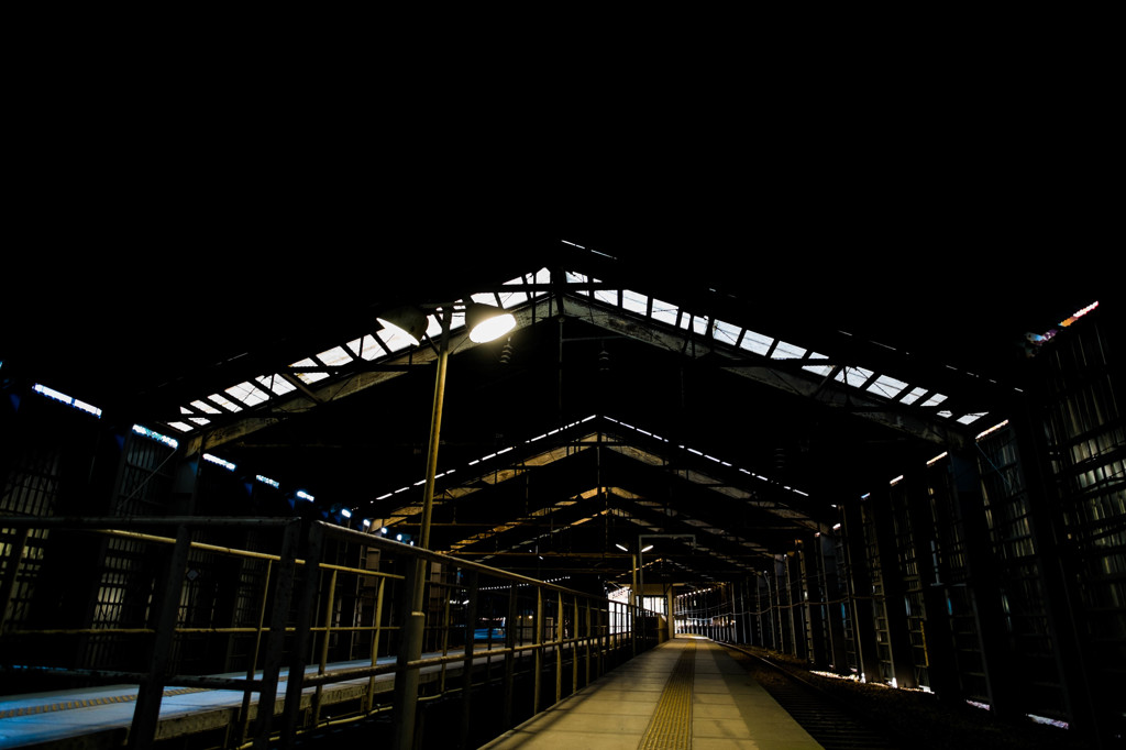 峠駅ホーム