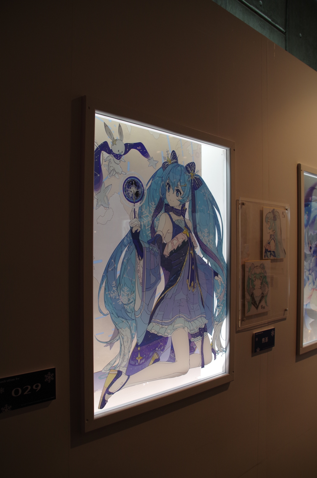 雪ミク続き！