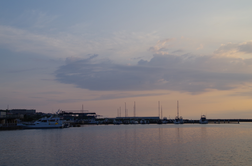 室蘭　夕焼け