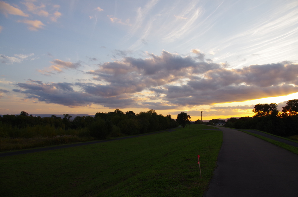 １０月５日旭川にて