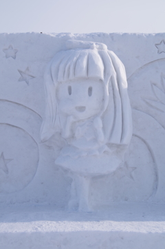 黒澤 ダイヤ　雪像