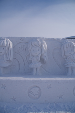 桜内 梨子　雪像