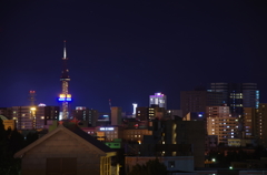 札幌の夜景