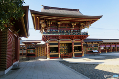 稲敷市 大杉神社にて