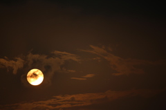 夕日
