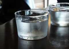 冷たい水