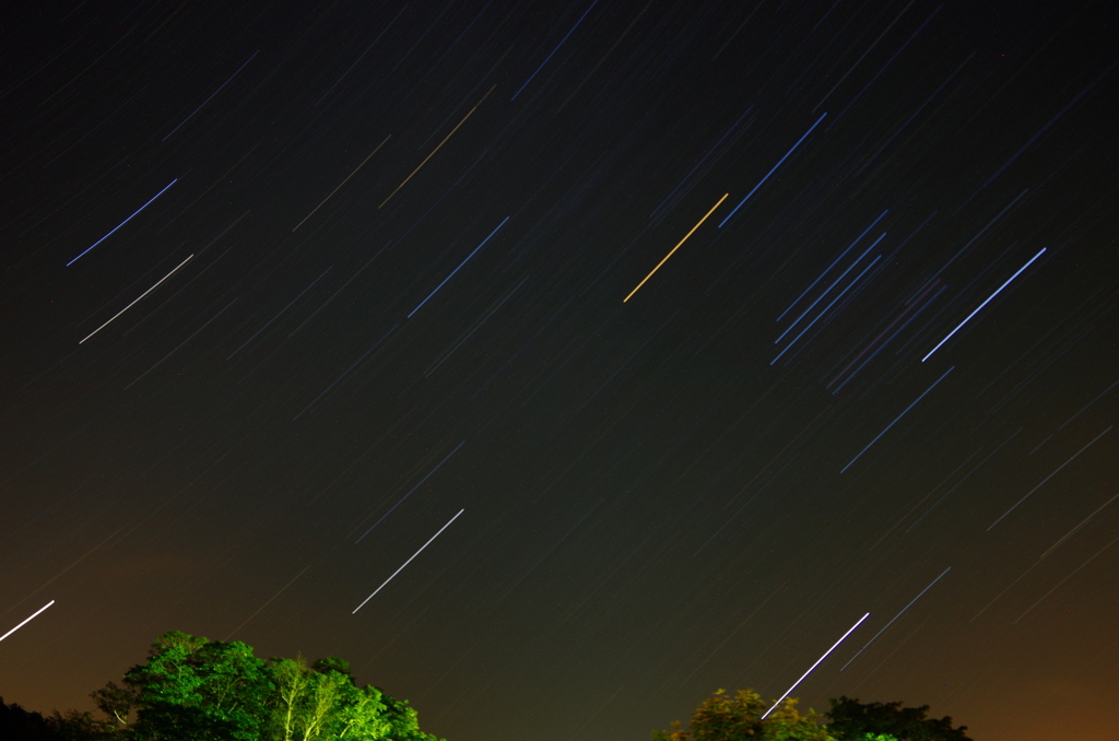 星の軌跡