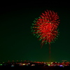 夜空に咲く花