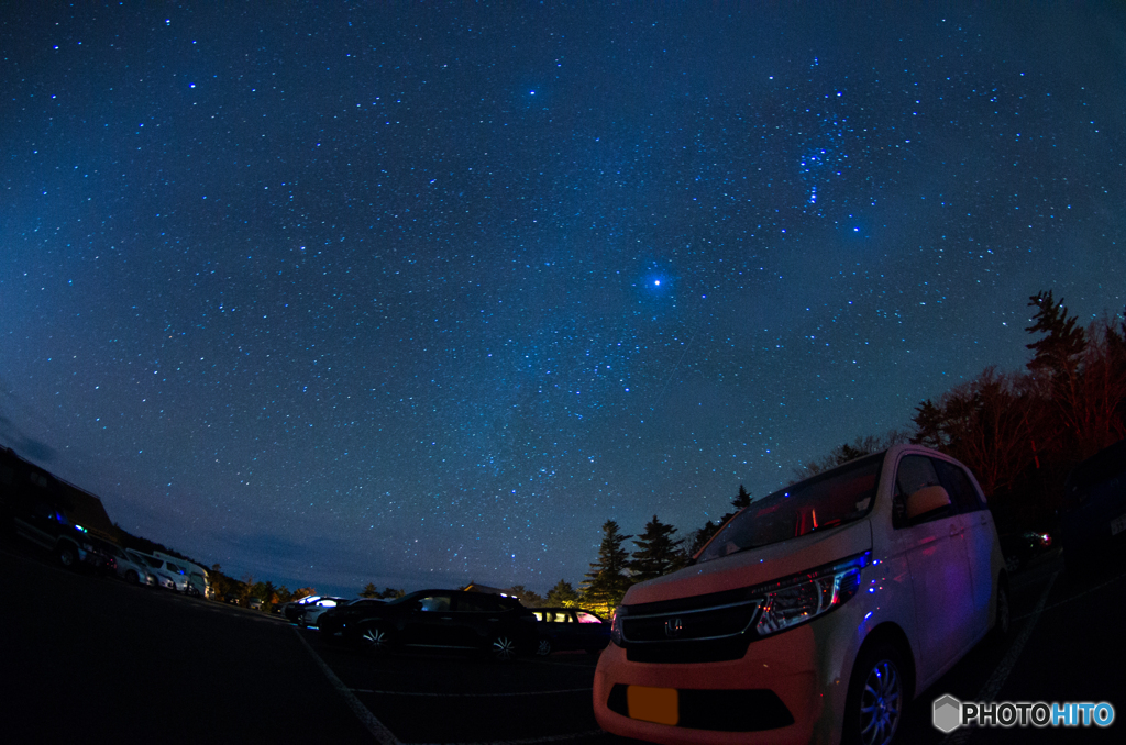 大台ケ原の星