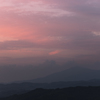 姫神山夕景