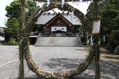 茅の輪くぐり
