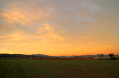 夕焼けは難しい