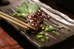 馬肉！レバ刺し