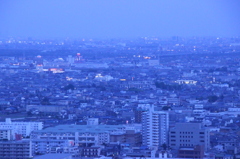 the town which turned blue
