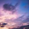冷めた夕焼け