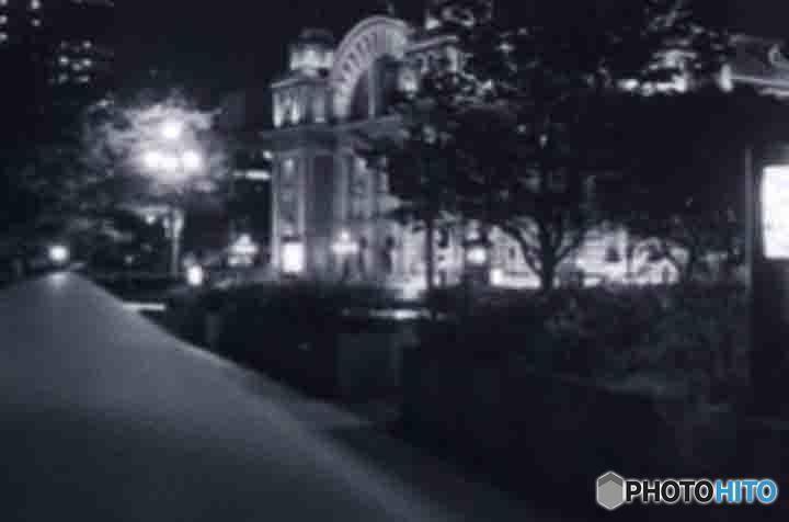 夜の小道
