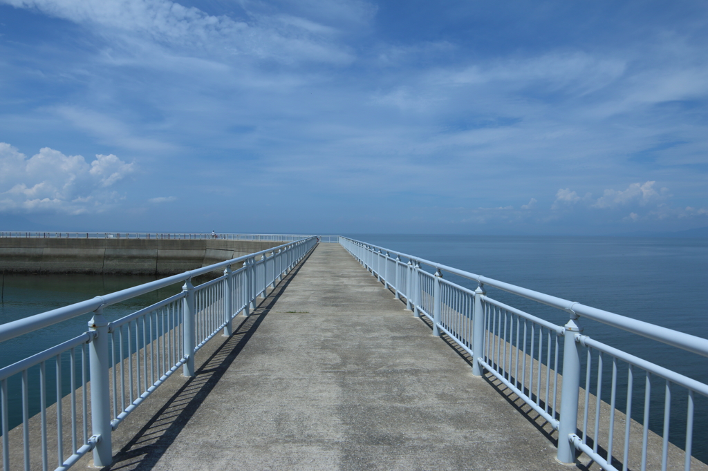 天草の海へ