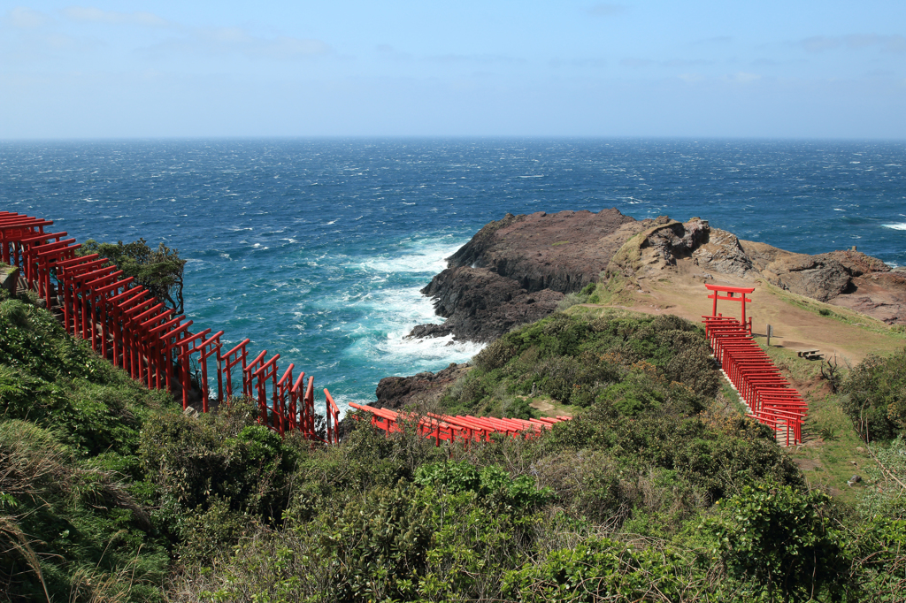 海と鳥居