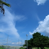 秋の雲と夏の雲