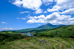 ビーナスラインから望む白樺湖