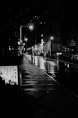 街の片隅で