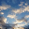 雨上がりの朝の空