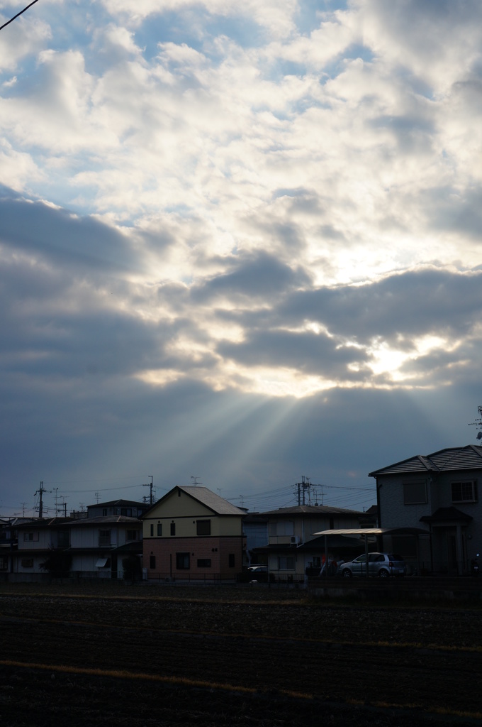 ドラマチックな空