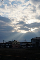 ドラマチックな空