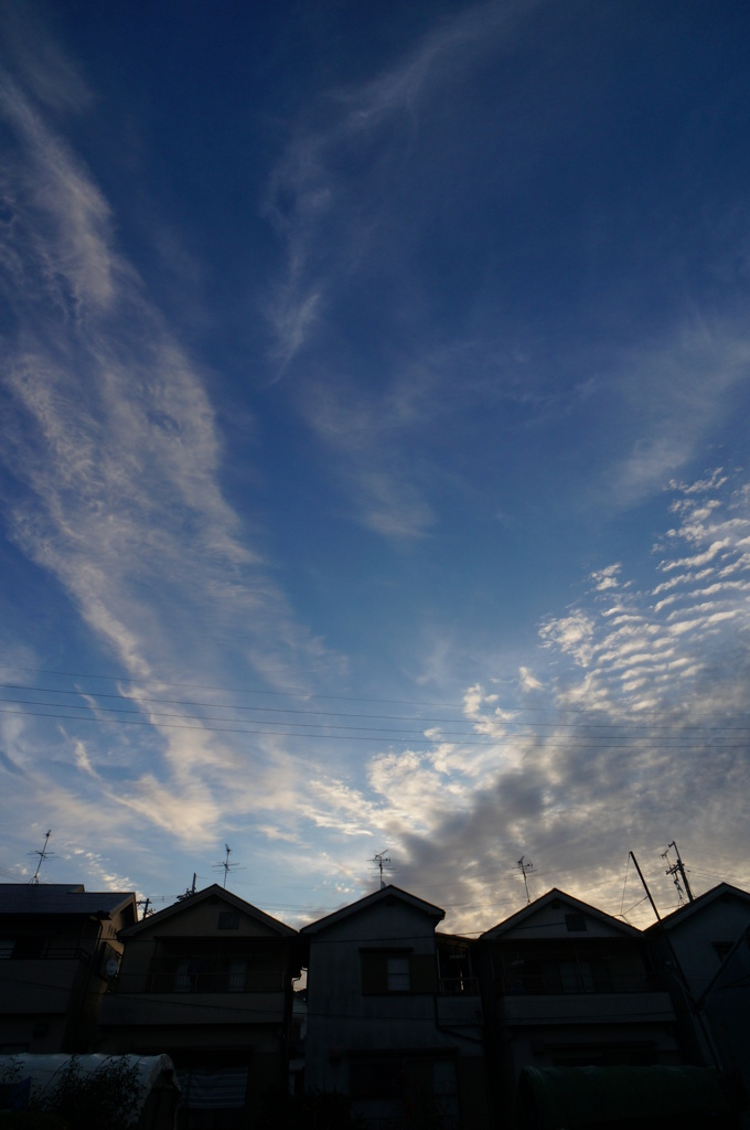 １１月の空
