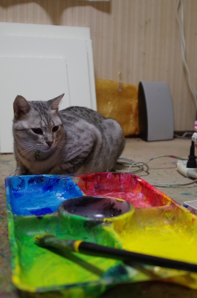 アートプロデューサーに見張られて。