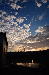 素晴らしき今朝の空♪♪♪