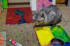 アートプロデューサーに見張られて。