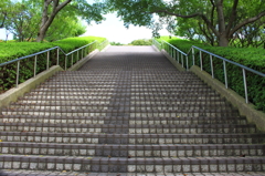 空へと続く階段