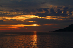 Sunset of Ushibuka
