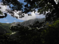 下山（行者道）。