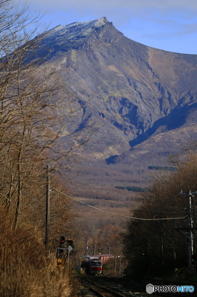 駒ヶ岳の麓で