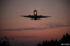 夕焼け７６７