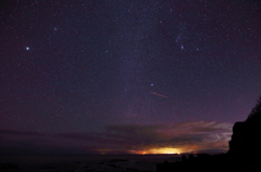 日浦海岸の星空①