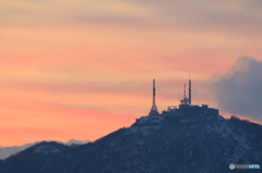 夕焼け山