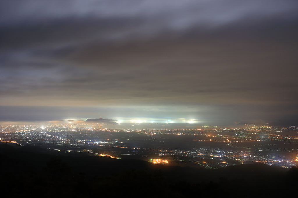 函館浦夜景