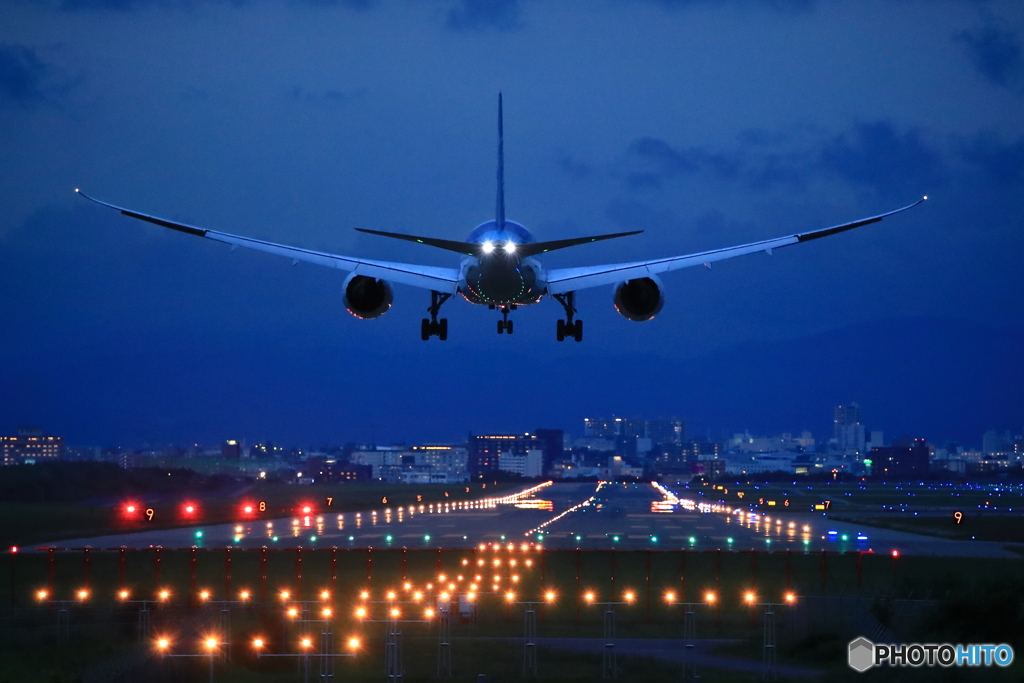 ７８７着陸