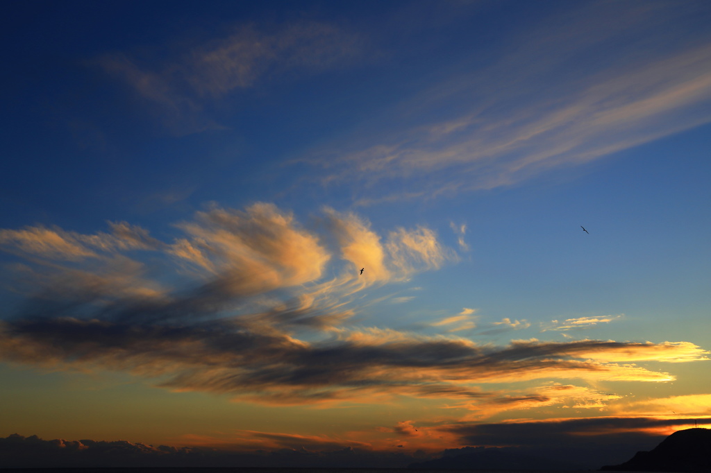 雲　夕焼