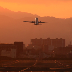 夕暮れ