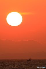 夕陽