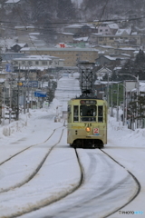 冬の電車