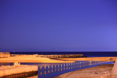 河口の夜景