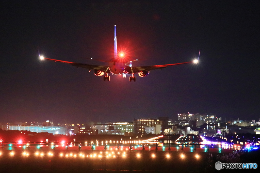 ７３７着陸(アンチコ)