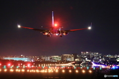 ７３７着陸(アンチコ)