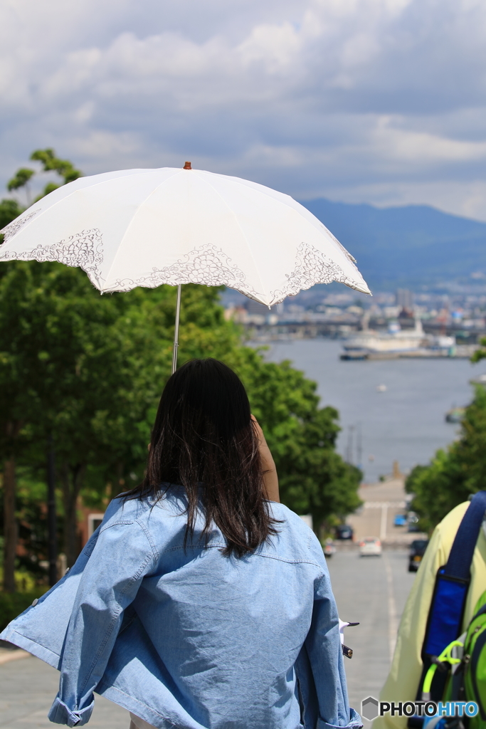 夏だ！八幡坂